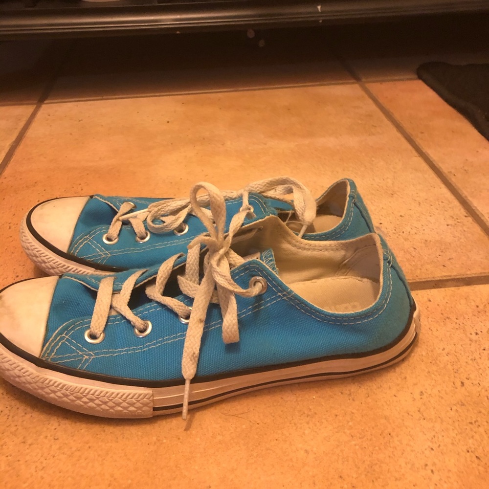 Blue Converse